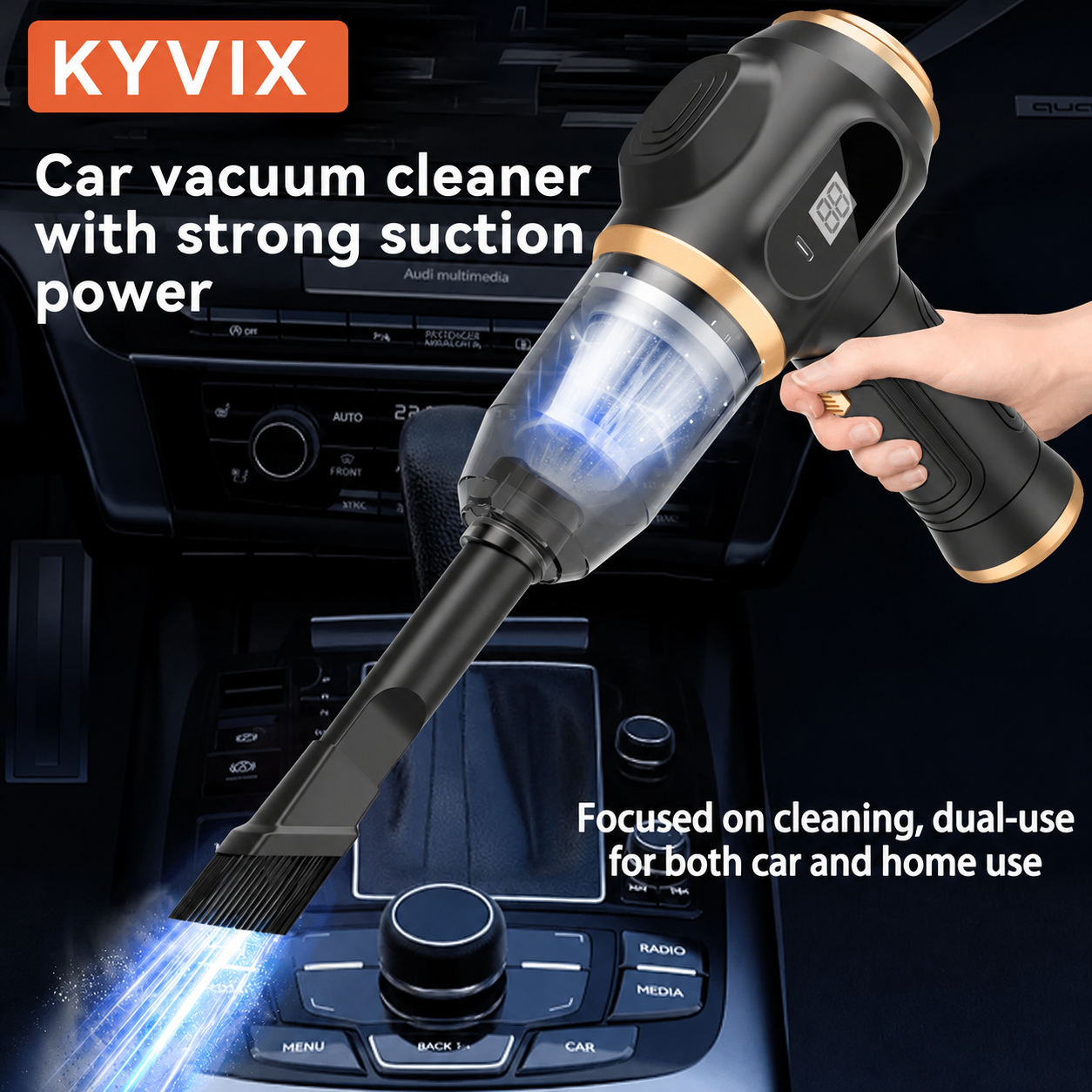 KYVIX™ Cordless Portable Vacuum