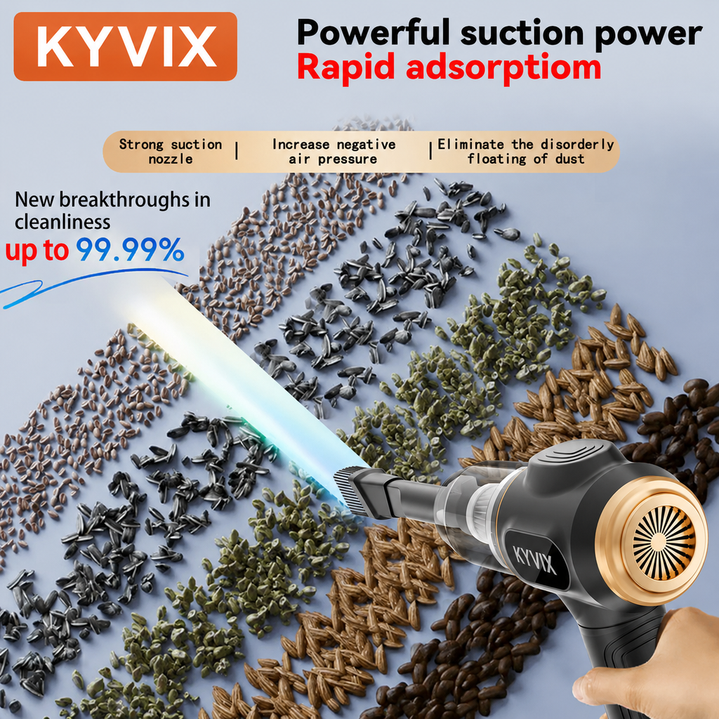 KYVIX™ Cordless Portable Vacuum
