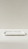 Marble Serving Tray with Soft Edges